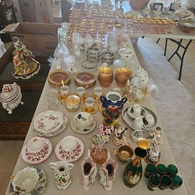 Capodimonte, Bohemian Glass