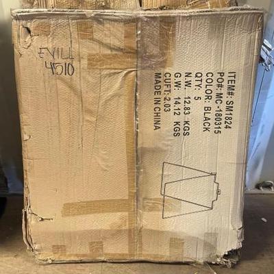 #4510 • (2) 5 Pack Black Realtor Sign Holders
