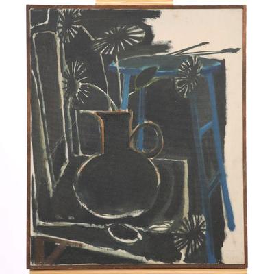 Louis Marak MCM Painting