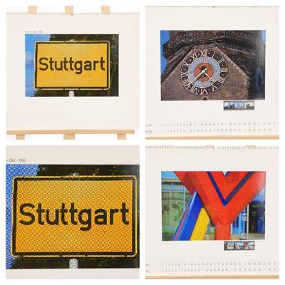 Peter Lorez German serigraphs calendar