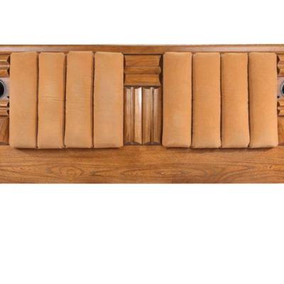 Lane Brutalist Headboard MCM w/ lights