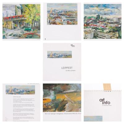Jurgen Lieppert Berlin serigraphs calendar