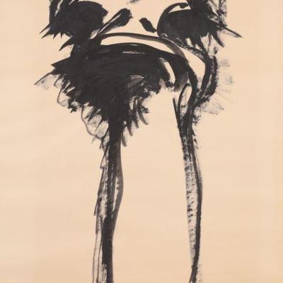 Lou Marak painting