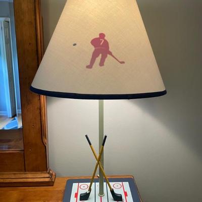 Cal Lighting Hockey Lamp 14" L x 14" W x 17.5" H