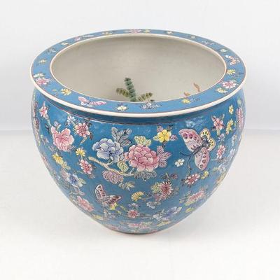 Chinese Porcelain Jardiniere Fish Bowl Planter