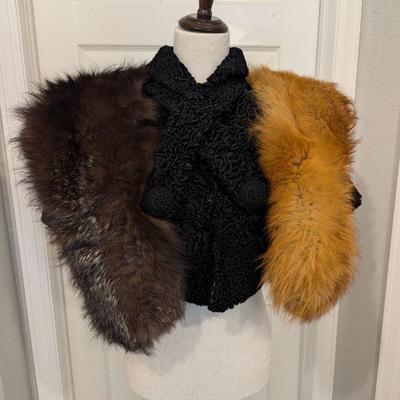 Antique Women's Cape & Fur Stoles