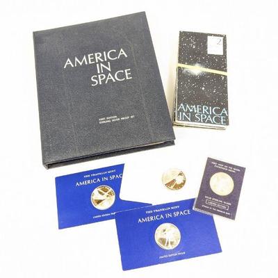 America in Space Franklin Mint Collectible Coin Set