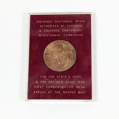Denver Mint Colorado 1976 Centennial Commemorative Coin