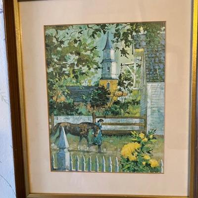 Vernon Wooten watercolor