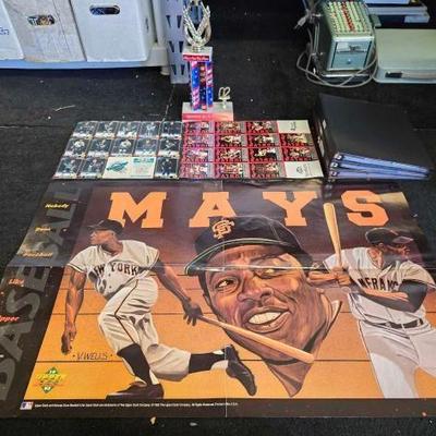 #10490 • Sports Memorabilia & (3) Binders Campbell's Card Collection

