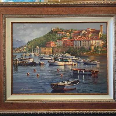 #10696 • Painting Of Italy SIGNED by Andrescorpinas

