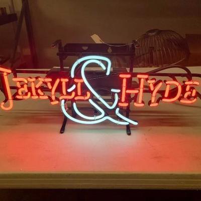 #1560 • Jekyll & Hyde Neon Sign
