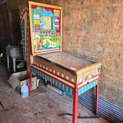 #2326 • Bally Ballerina Vintage PinBall Machine
