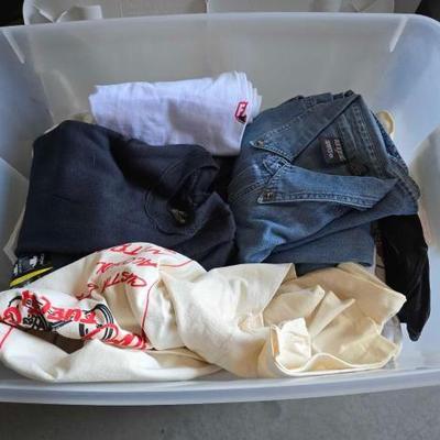 #12076 • Tote of Shirts
