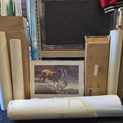 #10357 • Posters & Mountain Goat Art
