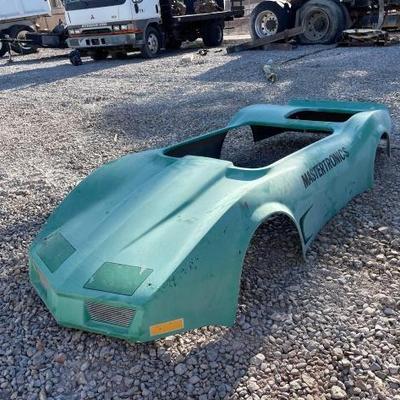 #2700 • Fiber Glass Corvette Go Cart Cover
