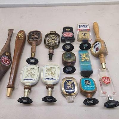 #1116 • (14) Beer Tap Handles
