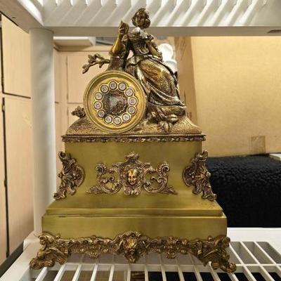 #50272 • German Broze Clock
