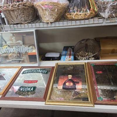 #1566 • (5) Beer Mirrors
