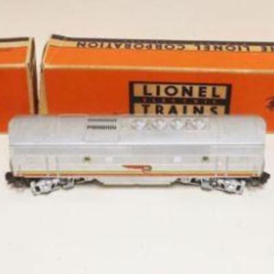 1290	LIONEL O GAUGE TRAIN SANTA FE NO 2333 TRAIN ENGINE & CARS
