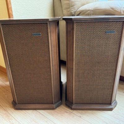 HH Scott S-100 Omni-Directional Speakers