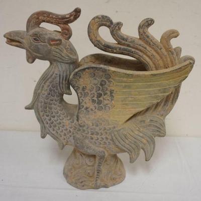 1160	CHINESE TERRACOTTA BIRD, APPROXIMATELY 16 IN H
