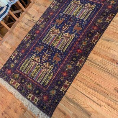  Persian Hand Knotted Wool Rug