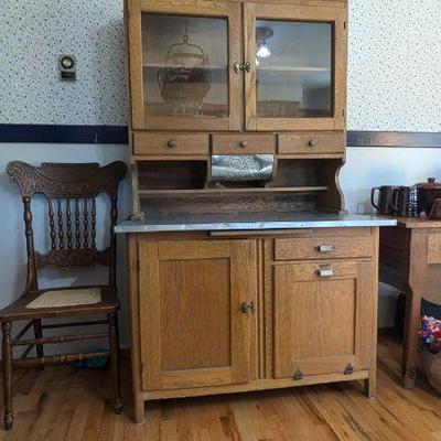 Antique Hoosier Cabinet