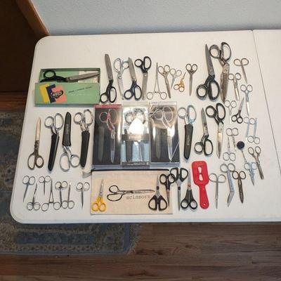 Vintage & Modern Crafting Scissors Collection - Various Brands & Types