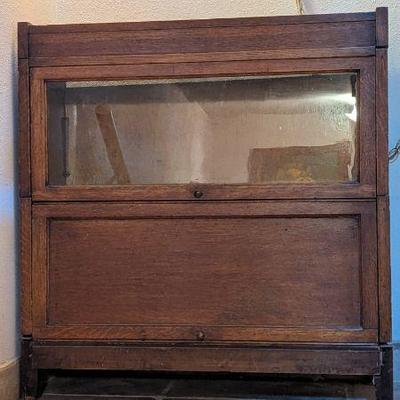 Antique Barrister Bookcase