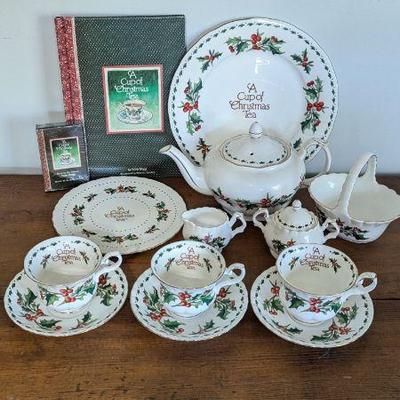 Holiday Tea Set - "A Cup of Christmas Tea" Collection