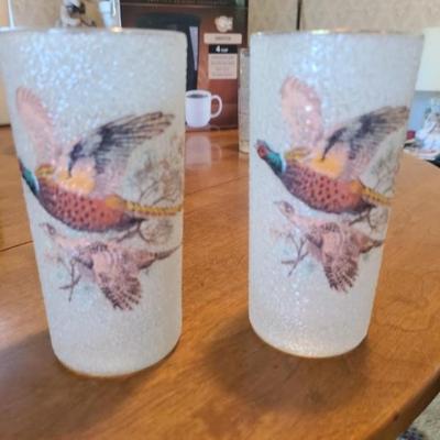 Mid century highball glasses