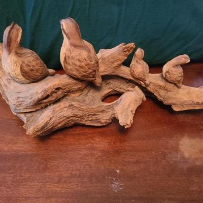 Driftwood sculpture