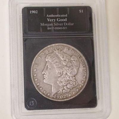 1178	1902 MORGAN SILVER DOLLAR
