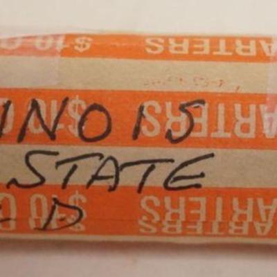 1237	10 DOLLARS STATE QUARTERS, ILLINOIS STATE P&D
