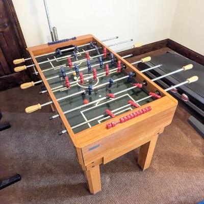 Harvard foosball table