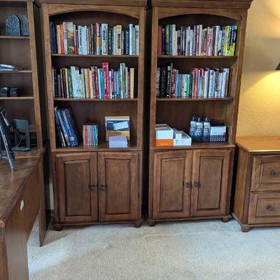 Woodley's bookcases