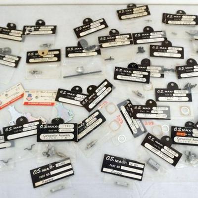 1330	VINTAGE MODEL AIRPLANE PARTS NEW OLD STOCK, O.S. MAX PARTS
