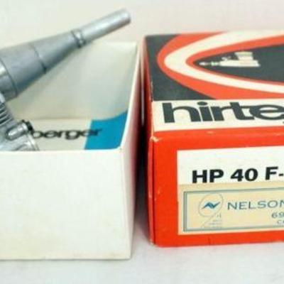 1317	VINTAGE MODEL AIRPLANE GAS ENGINE HIRTENBERG HP 40 F-RC
