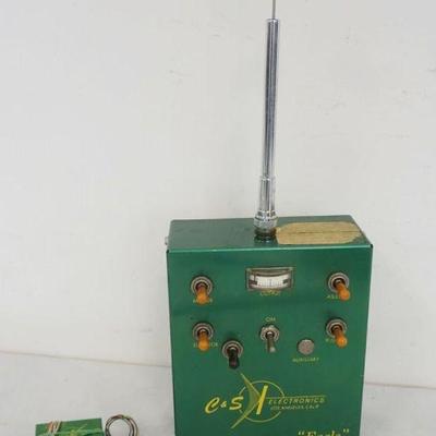 1278	VINTAGE MODEL AIRPLANE R/C C&S ELECTRONICS EAGLE MODEL C5-510 R/C TRANSMITTER
