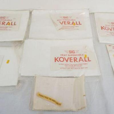1225	VINTAGE MODEL AIPLANE SILK NEW OLD STOCK *SIG KOVERALL*

