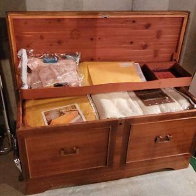 Another cedar trunk