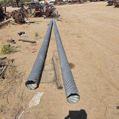 #3504 • (2) 6" Metal Irrigation 
