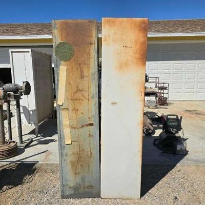 #1034 • 2 Metal Cabinets
