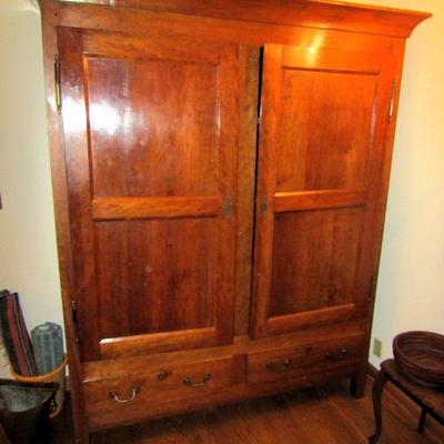 Antique farmhouse cabinet
