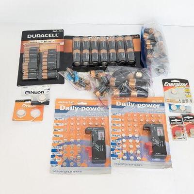 Lot #B119 - Battery Assortment Lot