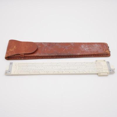 1940's Compass Pocket Slide Ruler #1321