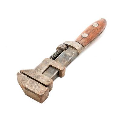 Antique PS&W Company Monkey Wrench - 8"