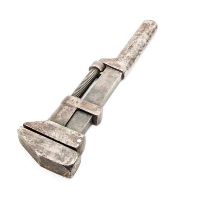 Vintage PEXTO Adjustable Solid Steel Monkey Wrench 12.5"
