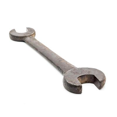 Antique Double Open End Wrench 9.5"
